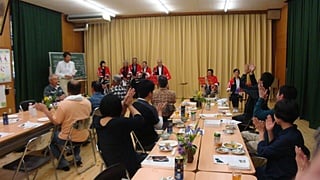 地元「唄和会」の出演、あよはええとこ