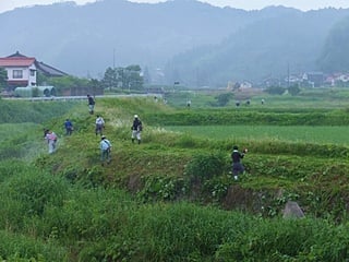 河川堤防は危険な箇所が多いです。